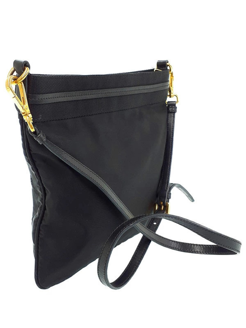 Prada Logo Bag Jacquard Shoulder